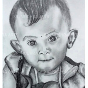 Baby Pencil Sketch