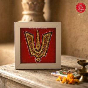 Perumal Namam Mini Tanjore Art
