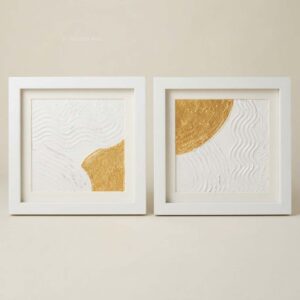 Golden Dunes Diptych
