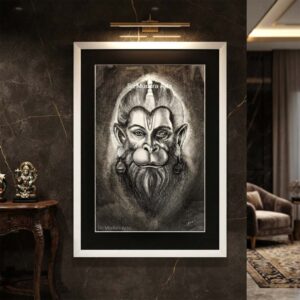Charcoal Hanuman