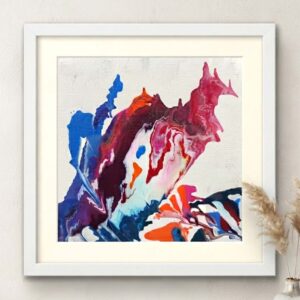 Abstract Mountain Peak